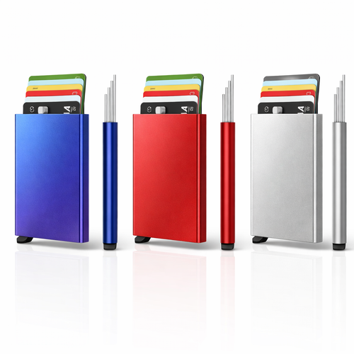 NOTCH Aluminium Cardholder With RFID Blocking