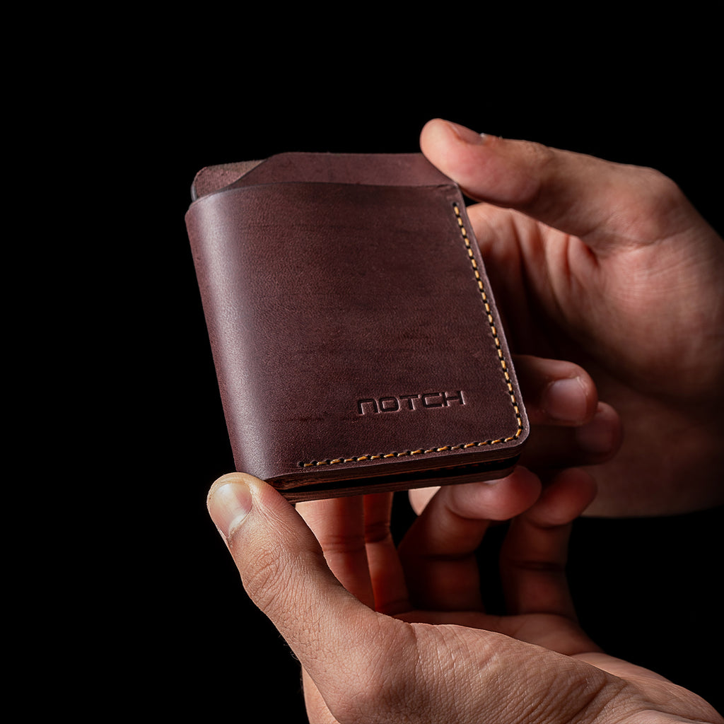 NOTCH GoFlip Slim Wallet leather