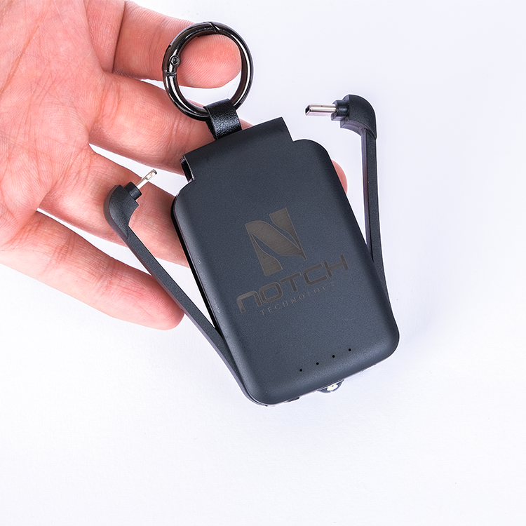 NOTCH GoEmergency PowerBank 2000mAh with Built-in USB-C & Lightning