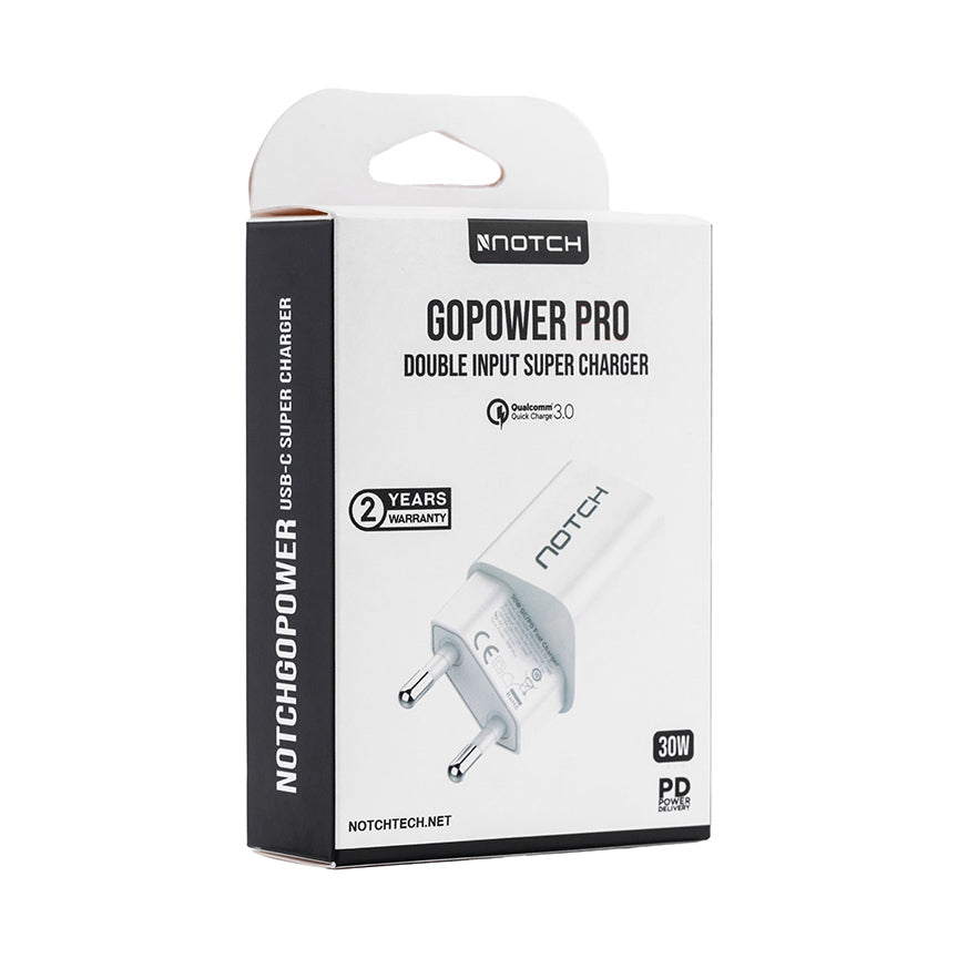 NOTCH GoPower Pro Double Input Super Charger 30W